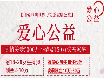 冷水滩捐卵助孕生子 爱心志愿者招募